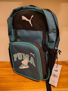 Puma School Backpack With Lunch bag NWT